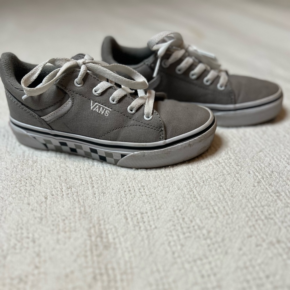 Vans Kids Gray Sneakers